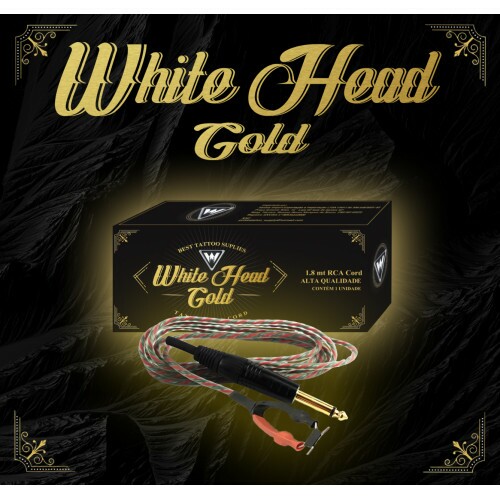 Clip Cord White Head Gold Ref.1428-vermelho